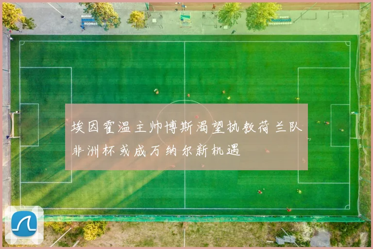 埃因霍温主帅博斯渴望执教荷兰队非洲杯或成万纳尔新机遇